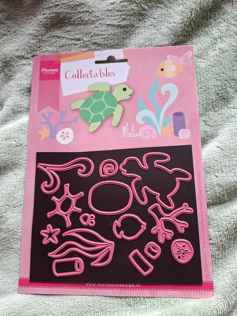 Marianne Design Collectables - Zeedieren Snijmallen, Ophalen of Verzenden, Nieuw