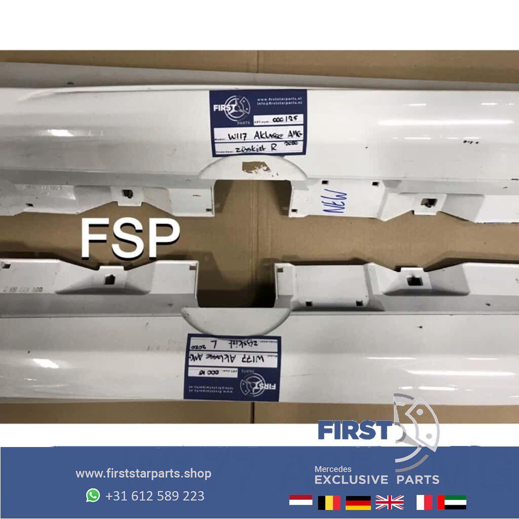 W177 A35 AMG sideskirt dorpel lijst Mercedes A Klasse zijski, Gebruikt, -, Ophalen of Verzenden, Bumper