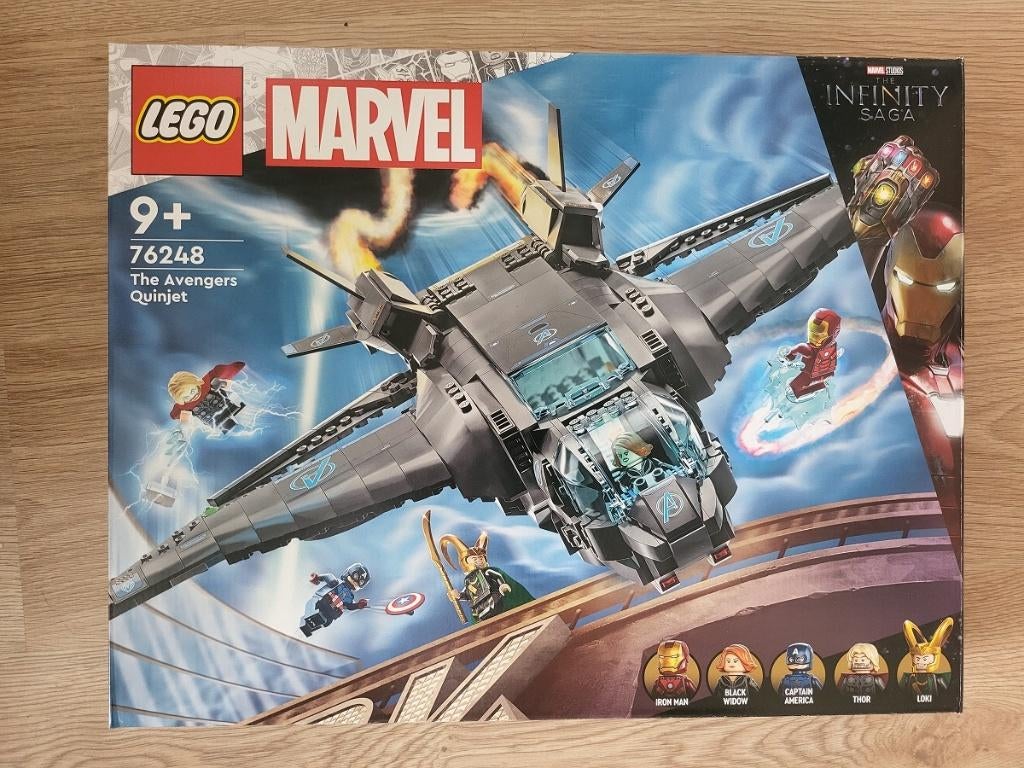 LEGO Marvel Avengers Quinjet Infinity Saga 76248 >>NIEUW<<, Ophalen of Verzenden, Nieuw, Complete set, Lego