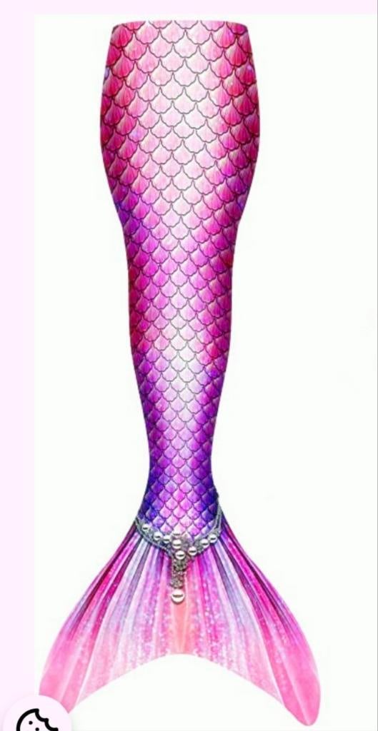 Zeemeerminstaart om te zwemmen, Jongen of Meisje, One size, Nieuw, Ophalen of Verzenden