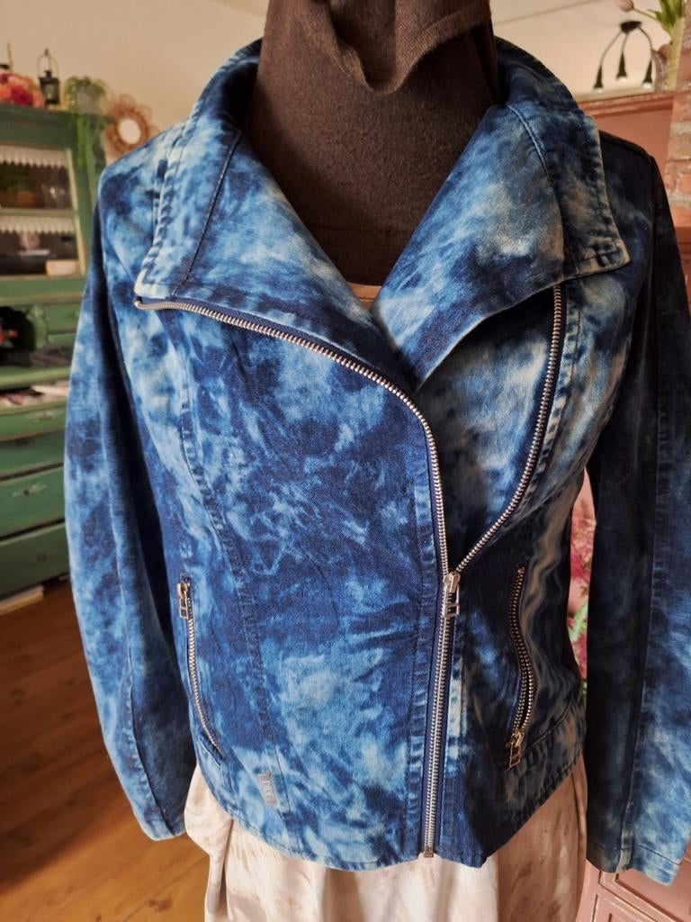 Jasje didi maat m stretch, Ophalen of Verzenden, Gedragen, Maat 42/44 (L), Blauw