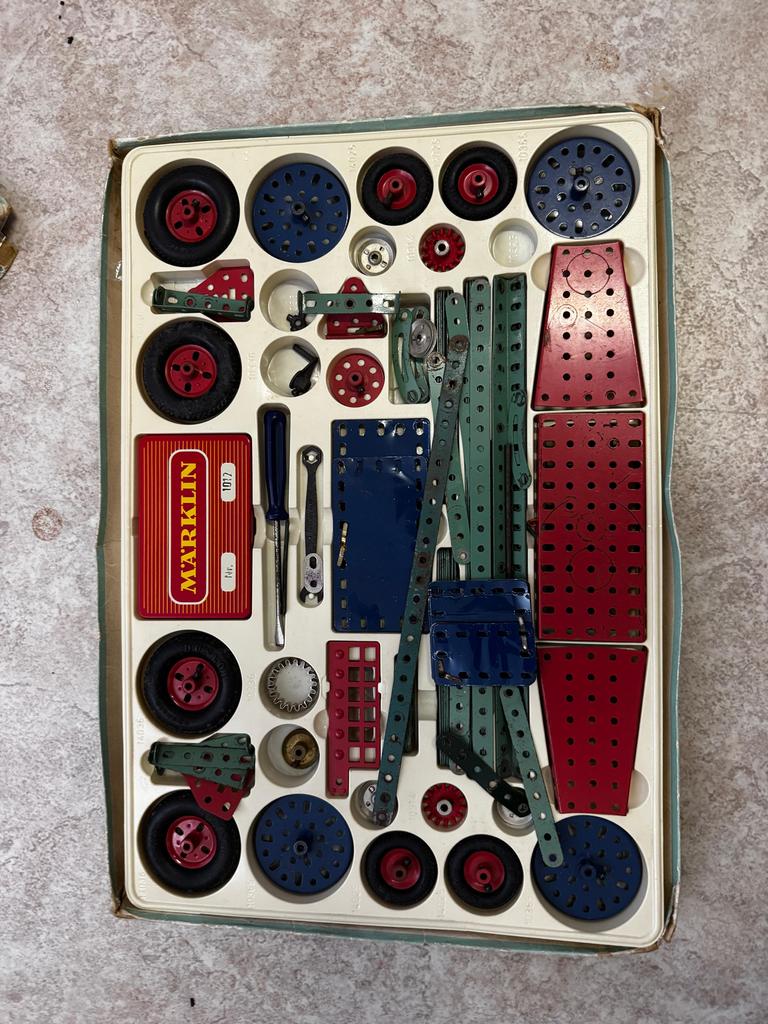 Meccano, Ophalen, Gebruikt