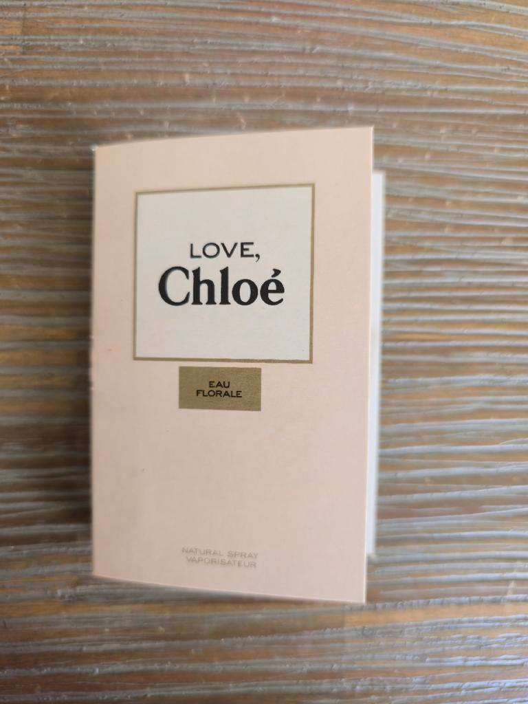 Chloe Love Florale Proefje. Zeldzaam., Ophalen of Verzenden, Nieuw, Proef of Tester, Gevuld