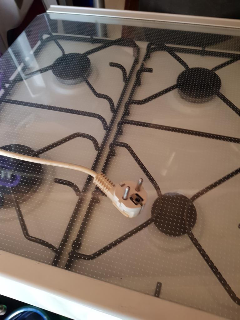 Gasstel, Ophalen, Gebruikt, 4 kookzones, Gas