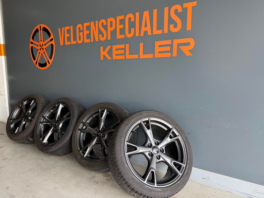 Ford Focus 18 inch St Line velgen Origineel zgan 5x108, Ophalen of Verzenden, 18 inch, All Season, Banden en Velgen