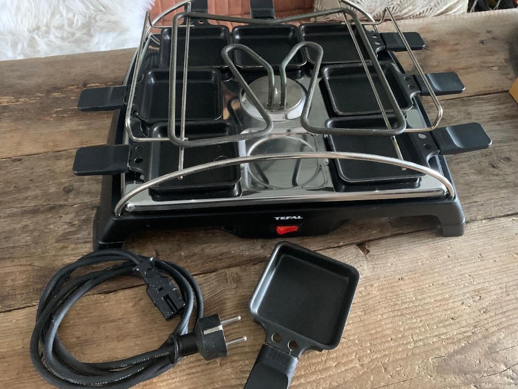 Gourmet Raclette set. Tefal. Geschikt voor 8 personen., Witgoed en Apparatuur, Gourmetstellen, Ophalen, Gebruikt, 8 personen of meer