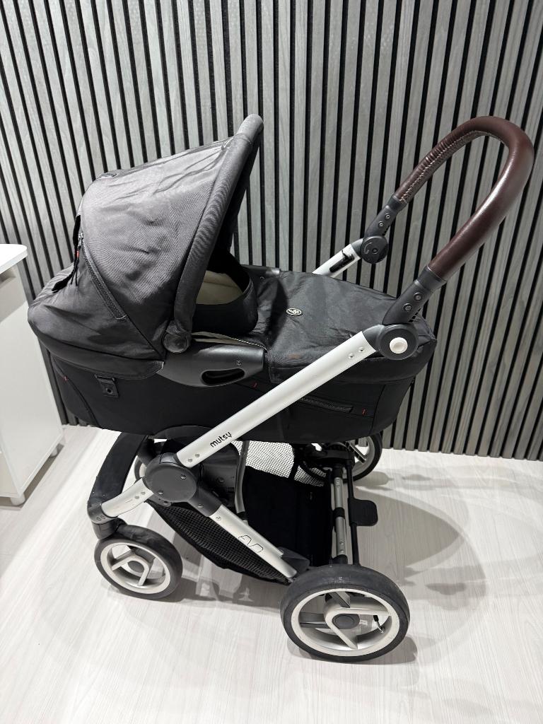 Mutsy Evo kinderwagen - Compleet, Gebruikt, Verstelbare duwstang, Mutsy, Ophalen