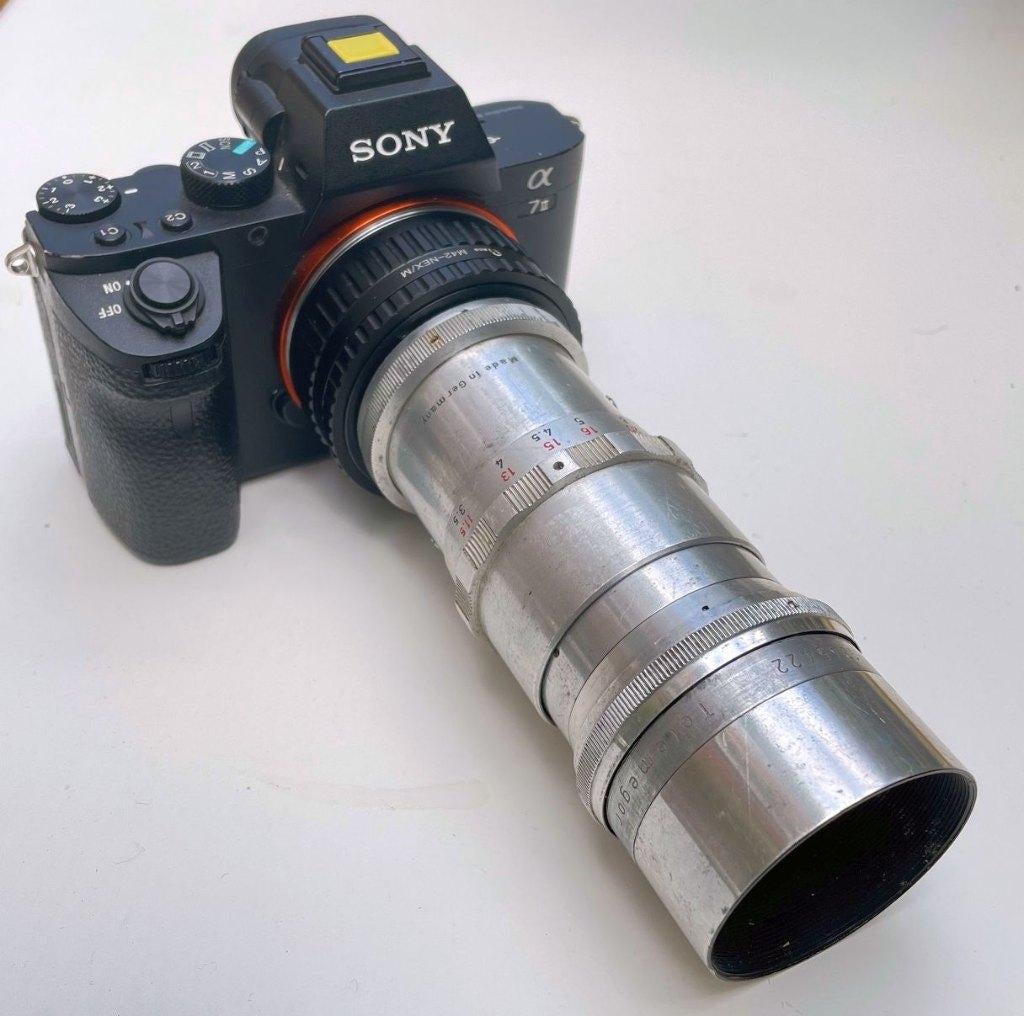 Telemegor 180mm f5.5 V (Meyer-Optik Görlitz) M39 / M42 mount, Ophalen of Verzenden