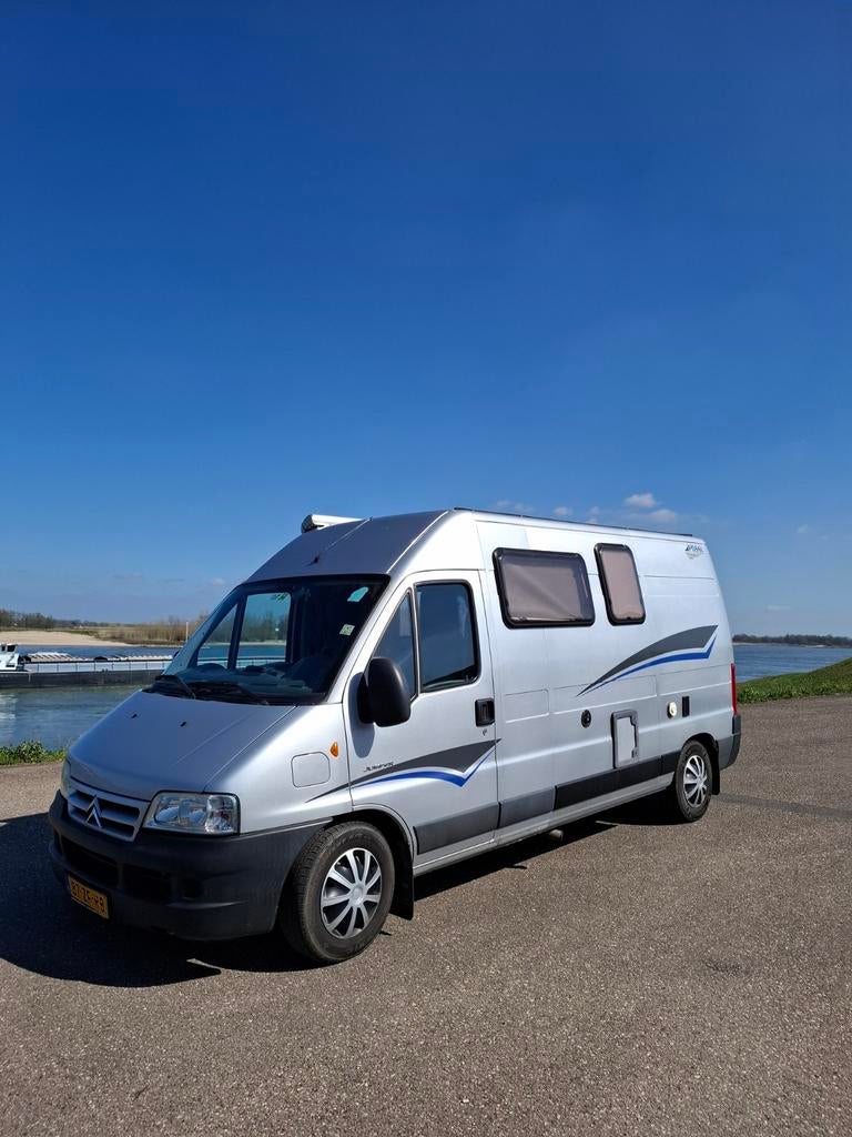 Pössl 2WIN Citroen Jumper buscamper, Caravans en Kamperen, Campers, Automaat, Ringverwarming, Pössl, Achteruitrijcamera