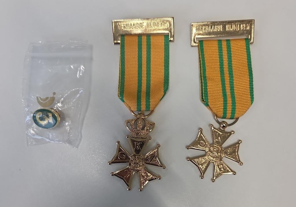 Nijmeegse Vierdaagse het Vierdaagse kruis, Ophalen of Verzenden, Overige materialen, Nederland