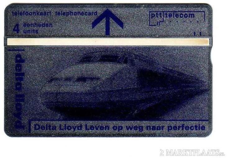 telefoonkaart Delta Lloyd Leven op weg naar perfectie, Verzenden