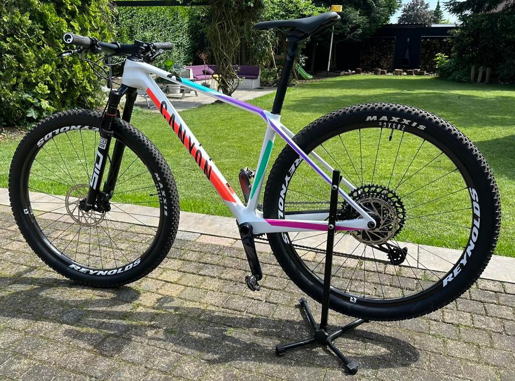 Canyon exceed CF7 – World Cup kleuren – Topstaat!, Fietsen en Brommers, Fietsen | Mountainbikes en ATB, Hardtail, Ophalen, Zo goed als nieuw