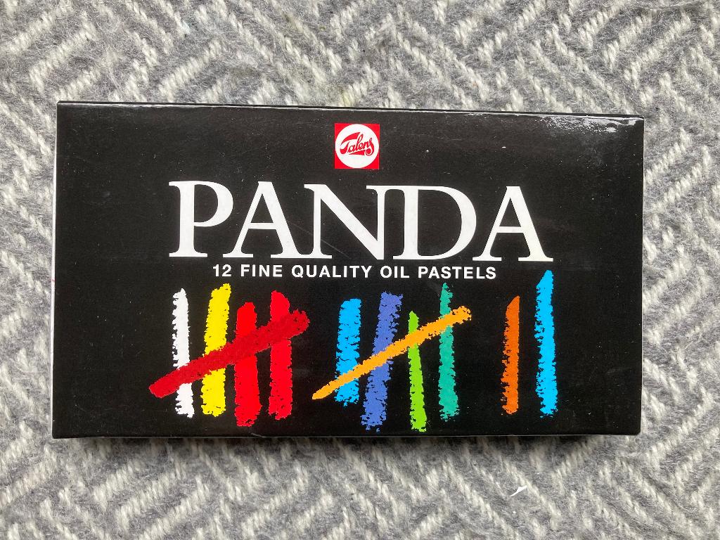 12 x Panda oliekrijtjes van merk Talens (nieuw in folie), Hobby en Vrije tijd, Tekenen, Ophalen of Verzenden, Nieuw, Overige typen