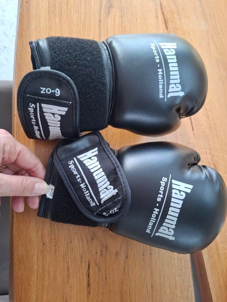 Hanumat bokshandschoenen - kunnen nog een ronde mee, Sport en Fitness, Vechtsporten en Zelfverdediging, Ophalen