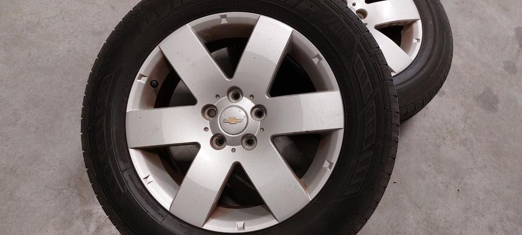 Chevrolet captiva velgen 17 inch, Auto-onderdelen, Banden en Velgen, Ophalen, Gebruikt, Velg(en), 17 inch