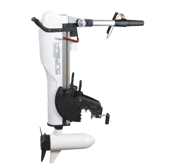 Demo Haswing Comax 40 12V elektrische buitenboordmotor, Ophalen, Zo goed als nieuw, Motor en Techniek, Zeilboot of Motorboot