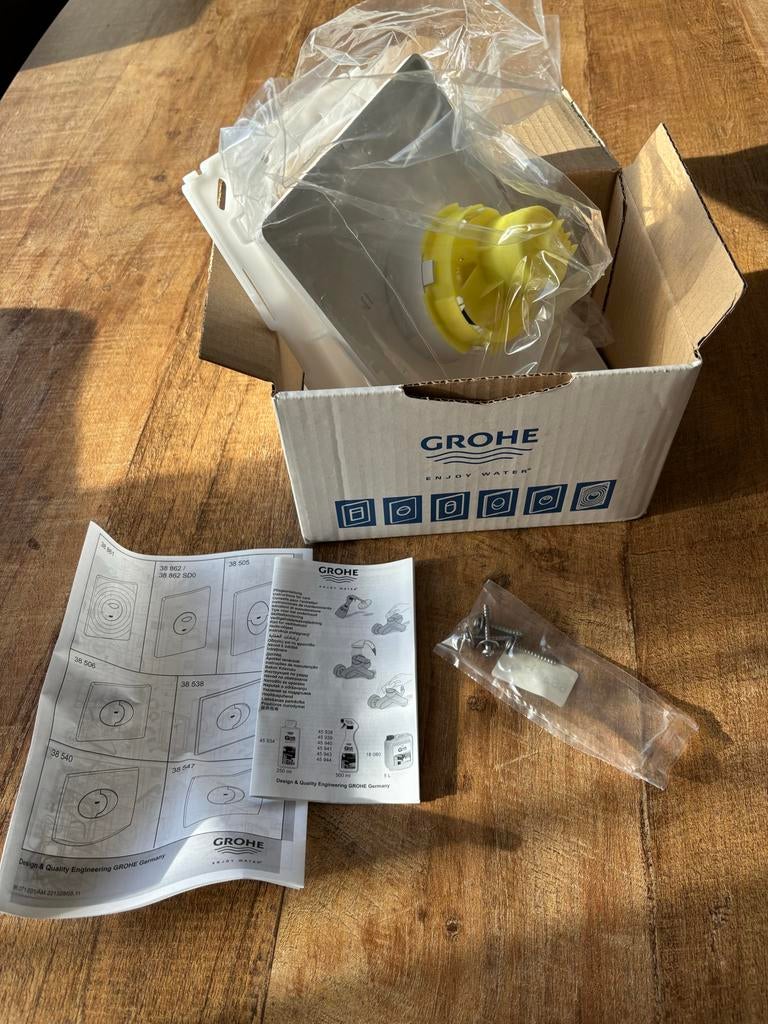 Grohe Inbouwreservoir Spoelventiel Nieuw in Doos, Ophalen of Verzenden, Nieuw, Wit, Overige typen