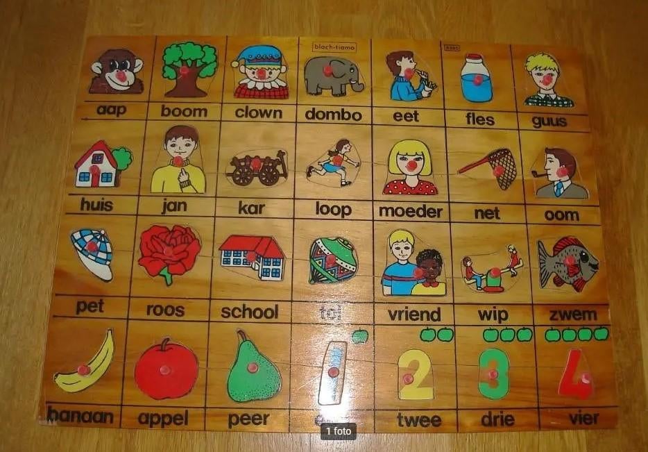 Leesplankje (Bloch-Tiamo), Ophalen of Verzenden, Zo goed als nieuw, Taal en Lezen