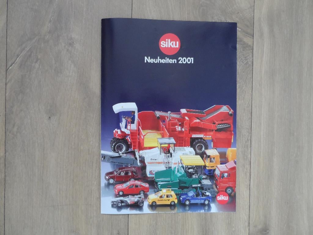 SIKU Neuheiten 2001, SIKU catalogus 2001, Ophalen of Verzenden, Nieuw