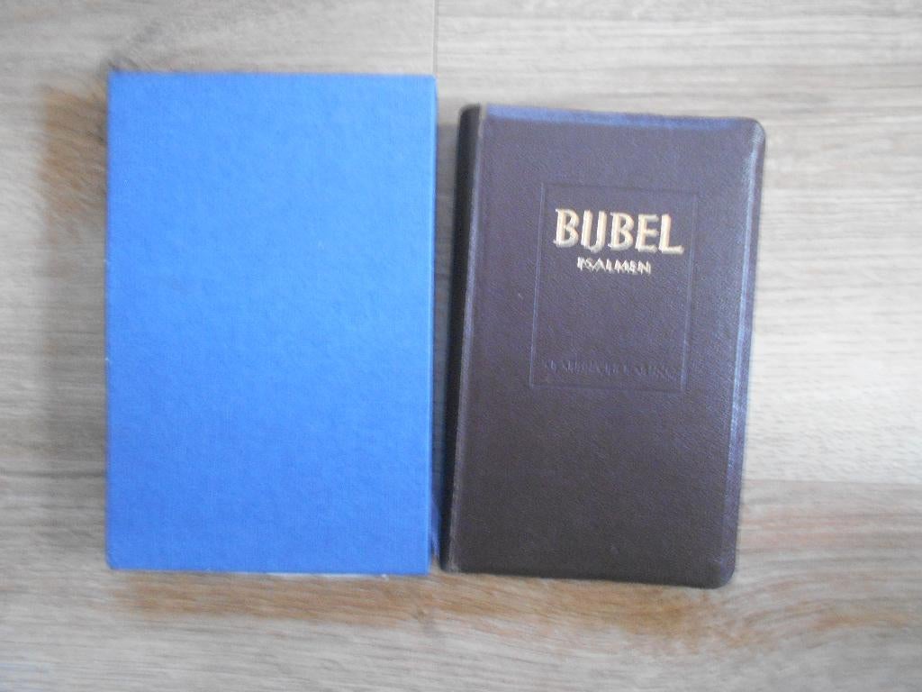 Major -Statenvert. + Ps. en 12 gez. Kunstleer, Kleursnee, Ophalen of Verzenden, Zo goed als nieuw, Christendom | Protestants