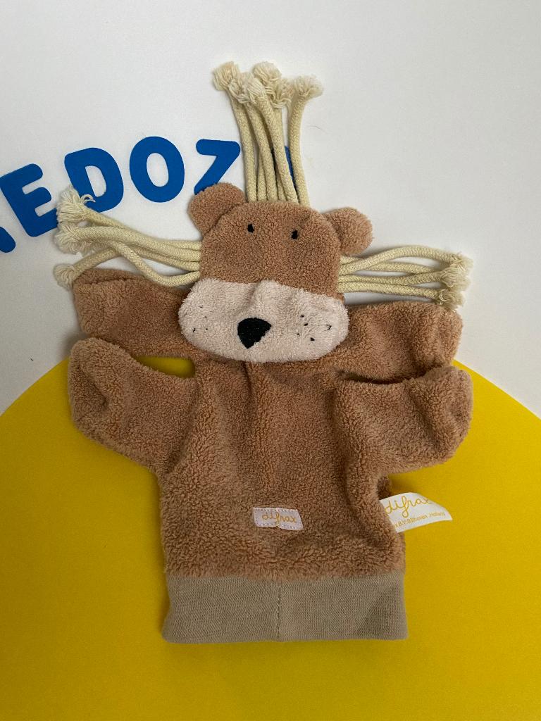 3887 difrax handpop leeuw, Ophalen of Verzenden, Zo goed als nieuw, Overige typen