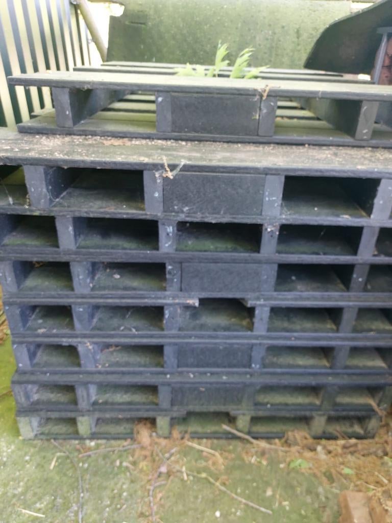 Vlonder pallets, Ophalen
