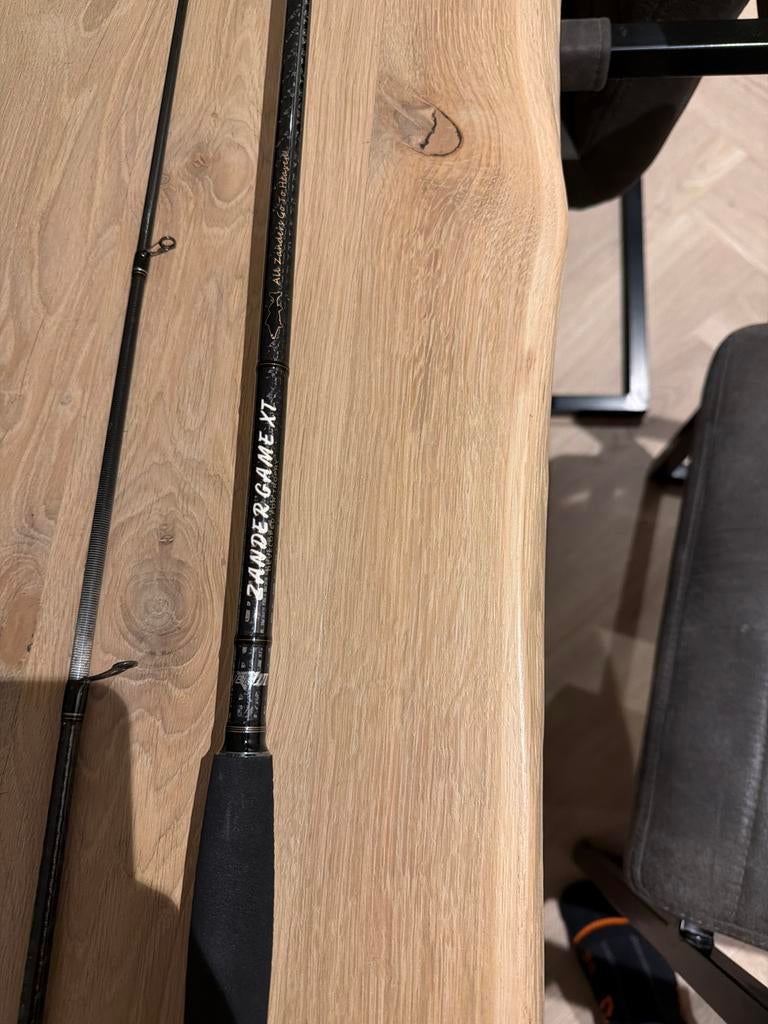 Hearty rise Zander Game XT Werphengel, Watersport en Boten, Hengelsport | Roofvissen, Ophalen of Verzenden, Zo goed als nieuw