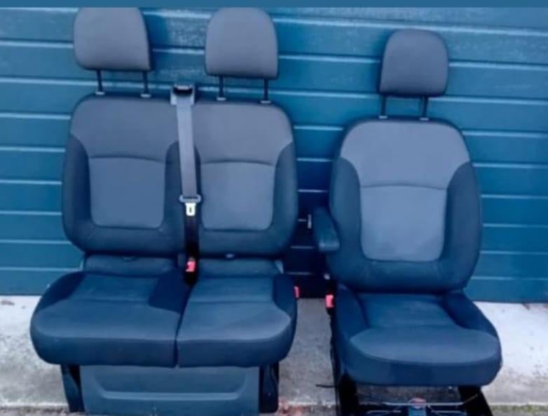 Opel  vivaro Renault trafic bank en stoel 450, Ophalen