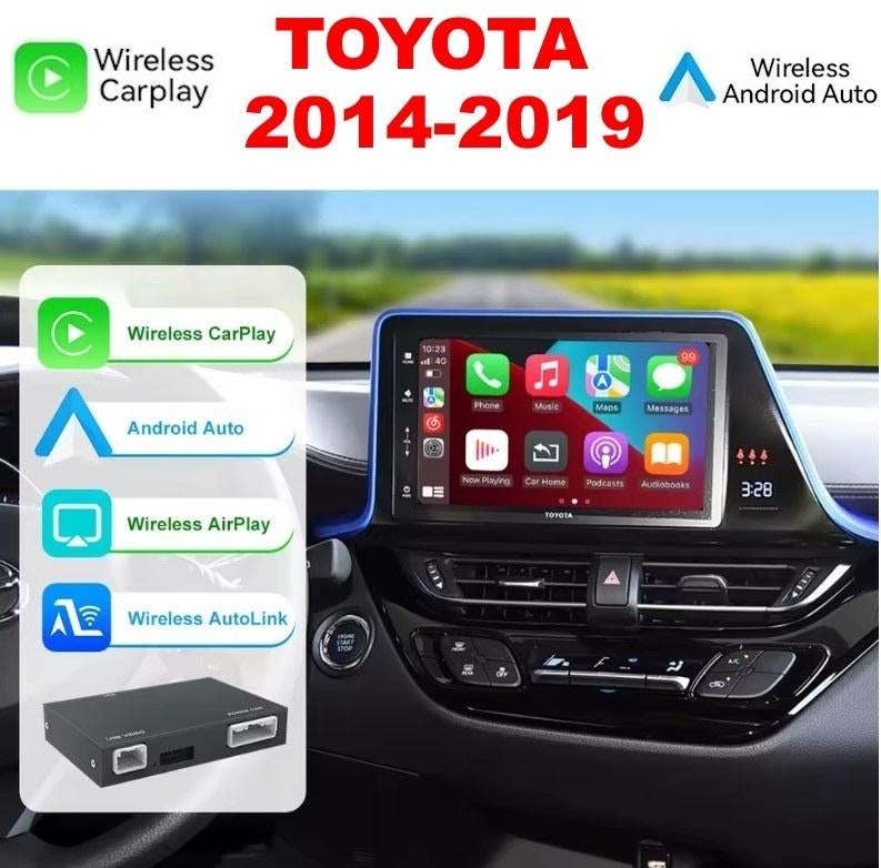 Toyota Auris Prius Yaris draadloos Apple Carplay AndroidAuto, Auto diversen, Autoradio's, Ophalen of Verzenden, Nieuw