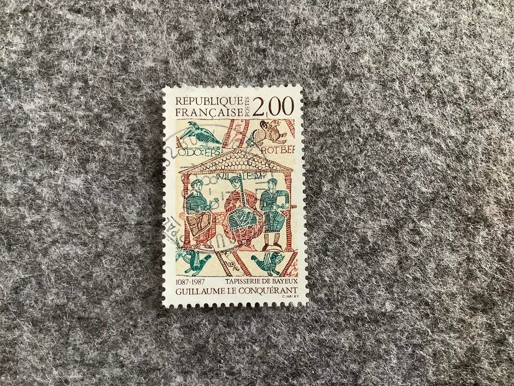 Frankrijk 1987 Bayeux gestempeld, Ophalen of Verzenden, Gestempeld