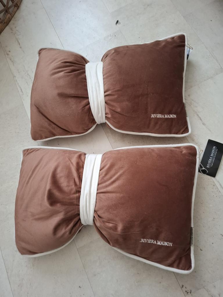 Riviera maison kussens 1 stuk, Ophalen of Verzenden, Zo goed als nieuw