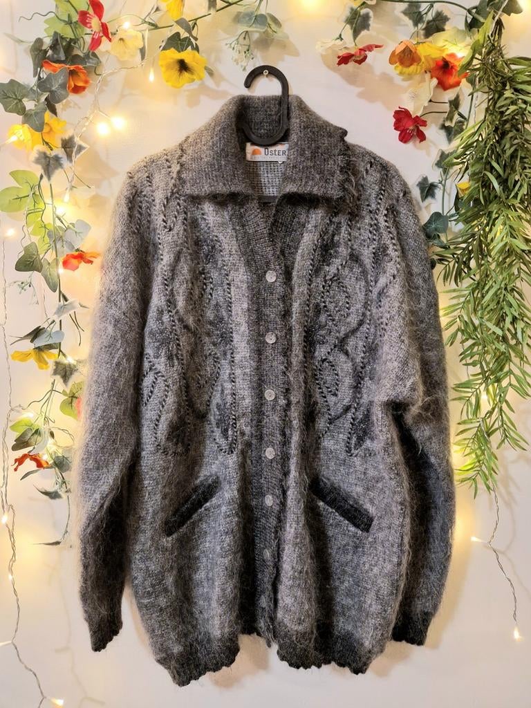 Heerlijk warm vintage mohair en wollen vest, Kleding | Dames, Truien en Vesten, Ophalen of Verzenden, Zo goed als nieuw, Maat 46/48 (XL) of groter