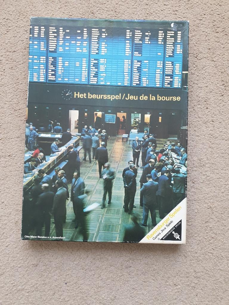 Het Beursspel - Vintage Bordspel, Ophalen of Verzenden, Zo goed als nieuw