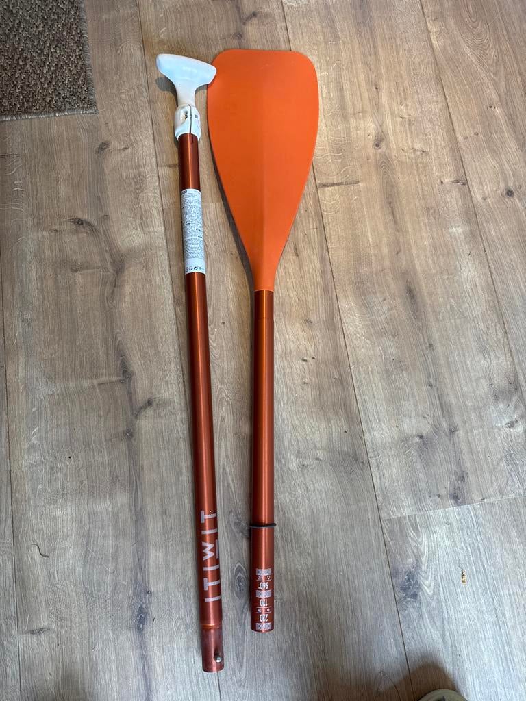 Itiwit peddel z.g.a.n., Ophalen of Verzenden, Zo goed als nieuw, Enkelbladige peddel