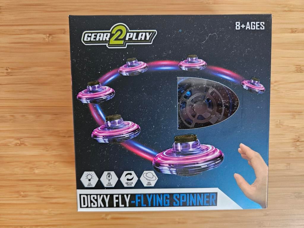 Disky Fly - Vliegende Spinner, Ophalen of Verzenden, Nieuw