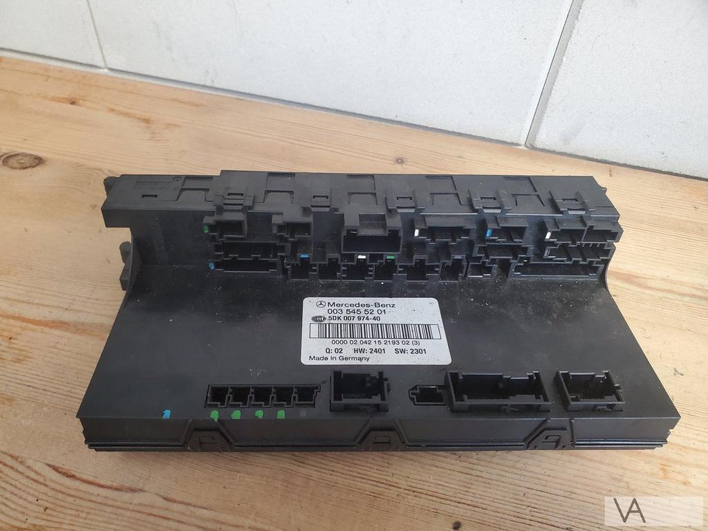 Mercedes C klasse W203 zekeringkast achter SAM 0035455201, Auto-onderdelen, Ophalen of Verzenden, Gebruikt, Mercedes-Benz