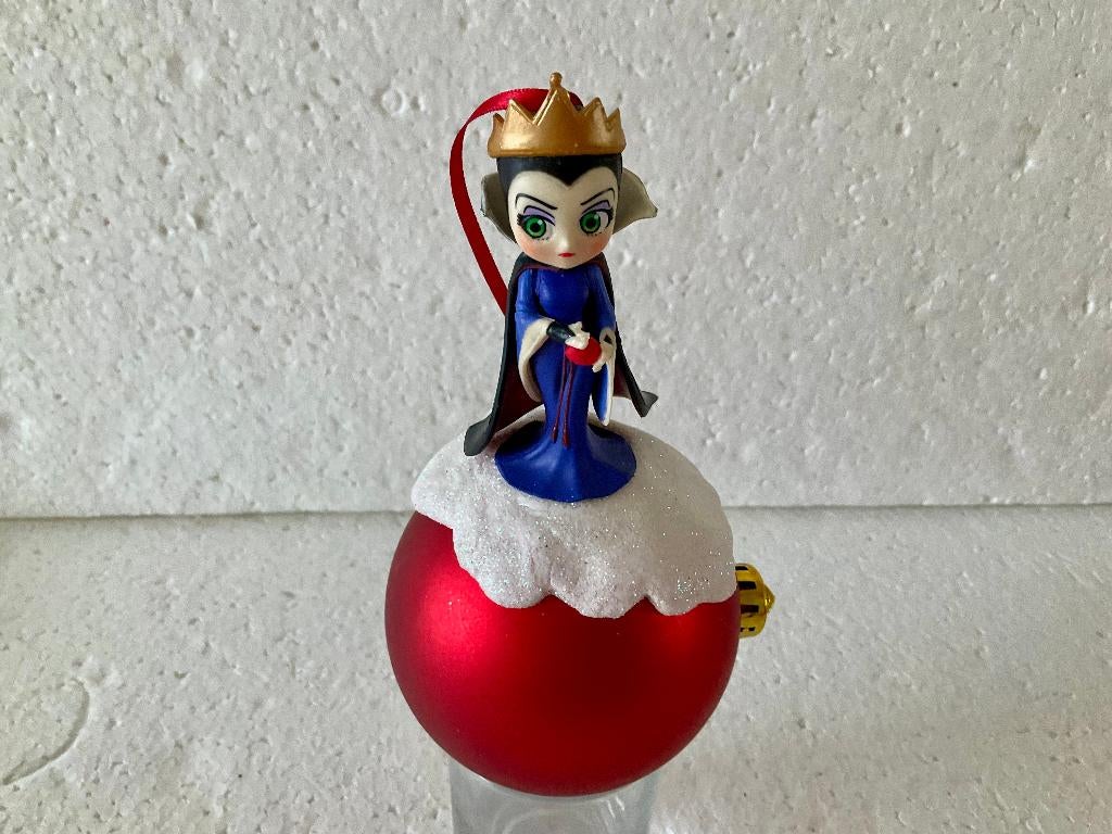 Disney villains - boze koningin (sneeuwwitje) - kerstbal, Verzamelen, Disney, Ophalen, Sneeuwwitje of Doornroosje, Zo goed als nieuw