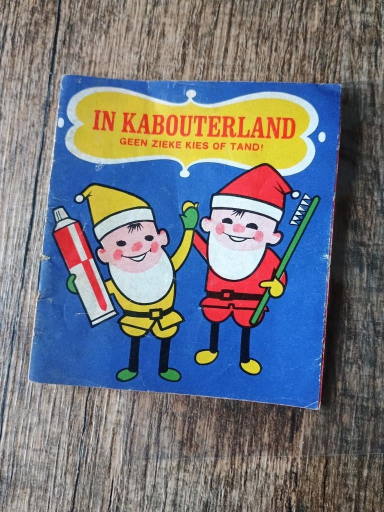 Oud reclame boekje Prodent tandpasta - In Kabouterland, Verzamelen, Ophalen of Verzenden, Overige typen