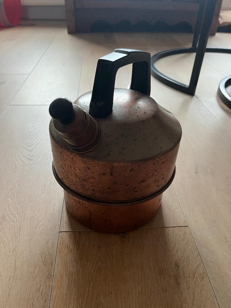 Vintage fluitketel, Ophalen of Verzenden