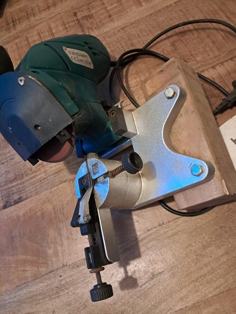 Ketting zaag slijper topcraft, Ophalen of Verzenden, Gebruikt, Minder dan 700 watt, Overige typen