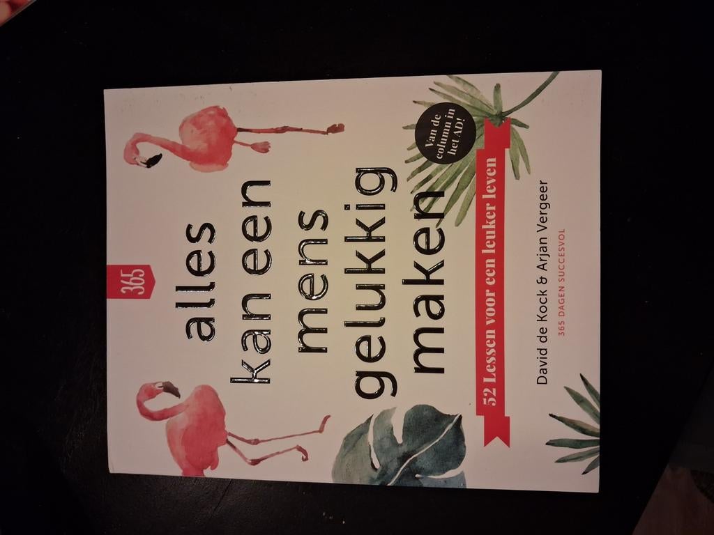 Alles kan een mens gelukkig maken, Ophalen of Verzenden, Zo goed als nieuw, David de Kock & Arjan Vergeer