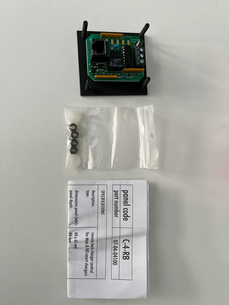 Mastervolt paneel voor acculader, Ophalen of Verzenden, Zo goed als nieuw, Motor en Techniek