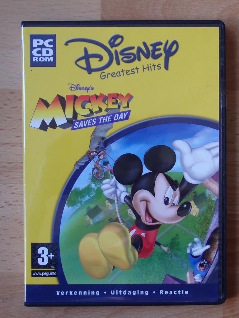 Mickey Saves The Day Pc Game, Spelcomputers en Games, Games | Pc, Zo goed als nieuw, Avontuur en Actie, 1 speler, Vanaf 3 jaar