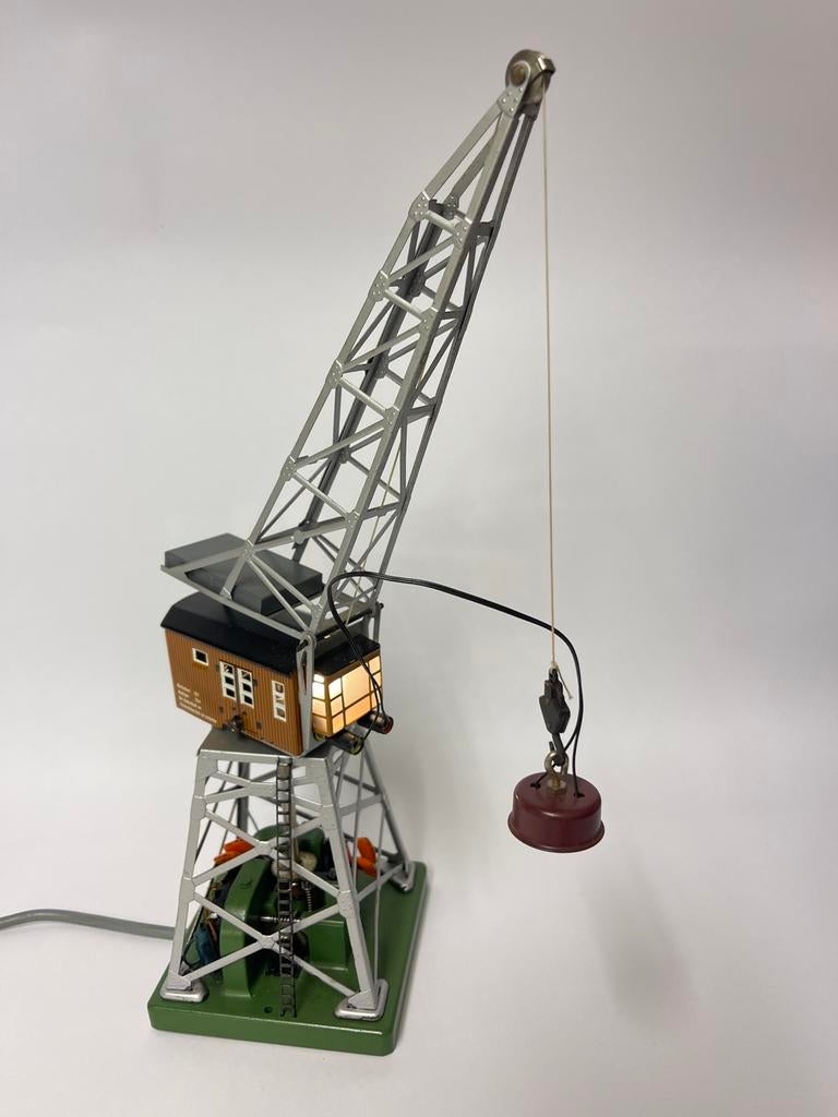 ** NIEUWSTAAT ** Märklin 7051 ** Kraan Compleet + Boekje **1, Hobby en Vrije tijd, Wisselstroom, Brug, Tunnel of Gebouw, Ophalen of Verzenden