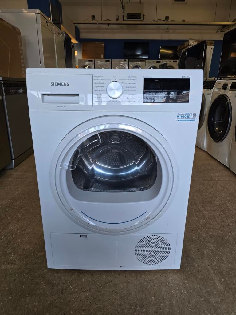 Siemens IQ 300 condensdroger | 8 kilo | Gratis thuis 🚚✅️, Ophalen, Jirnsum, Anti-kreukfase, 8 tot 10 kg
