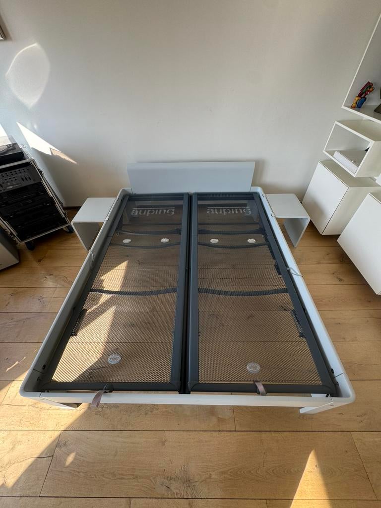 Refurbished Auping auronde 180 x 210, Verstelbaar, Verzenden, Tweepersoons, Zo goed als nieuw