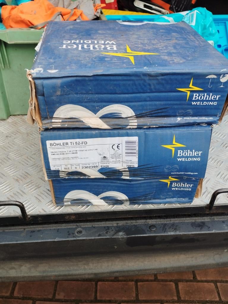 Lasdraad van Böhler Ti 52 FD, Doe-het-zelf en Verbouw, Gereedschap | Lasapparaten, Nieuw, Co2, Ophalen