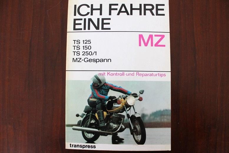 Ich Fahre eine MZ TS125 TS150 TS250/1 Gespann 1979, Motoren, Ophalen of Verzenden, Overige merken