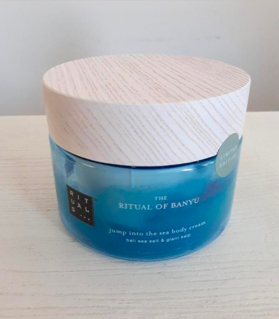 Rituals Banyu Bodycream Inhoud 200 ml LIMITED EDITION, Ophalen of Verzenden, Nieuw, Bodylotion, Crème of Olie