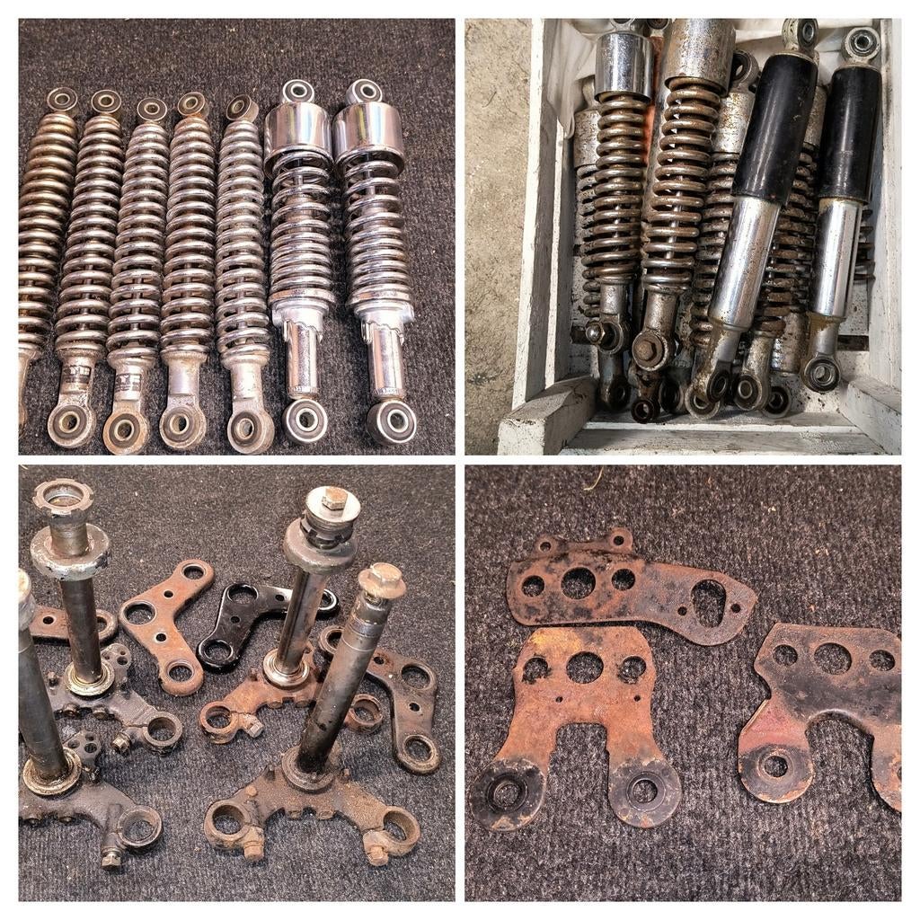 Yamaha fs1 kroonstuk schokbrekers teller plaat en meer, Fietsen en Brommers, Ophalen of Verzenden, Zo goed als nieuw, Overige typen